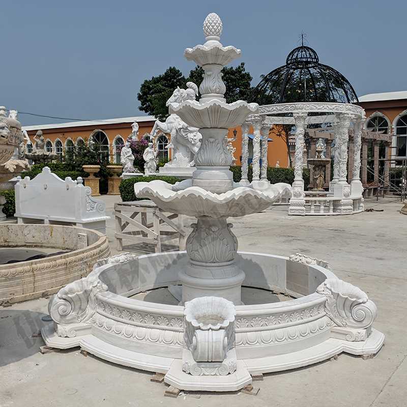 海螺大理石噴泉，海螺噴泉，大理石噴泉，石雕噴泉廠家