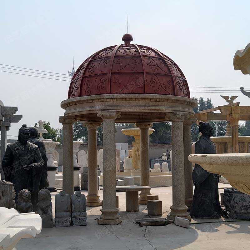 景觀涼亭雕塑,景觀雕塑定制